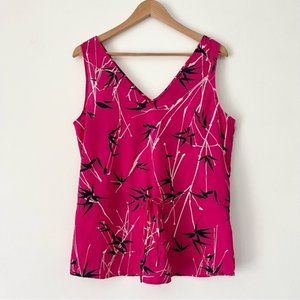 Aritzia Babaton Gray Wool & Linen Blend V-Neck High Low Tunic Sweater Size S